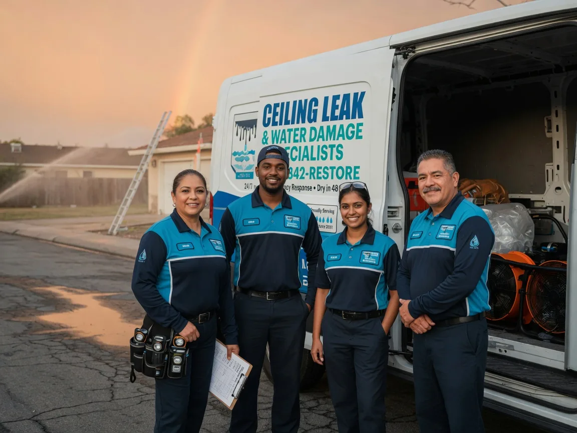 Ceiling Leak Cleanup company in Footville, WI